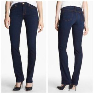 J Brand Dark Wash Cigarette Jeans Mid Rise. 30